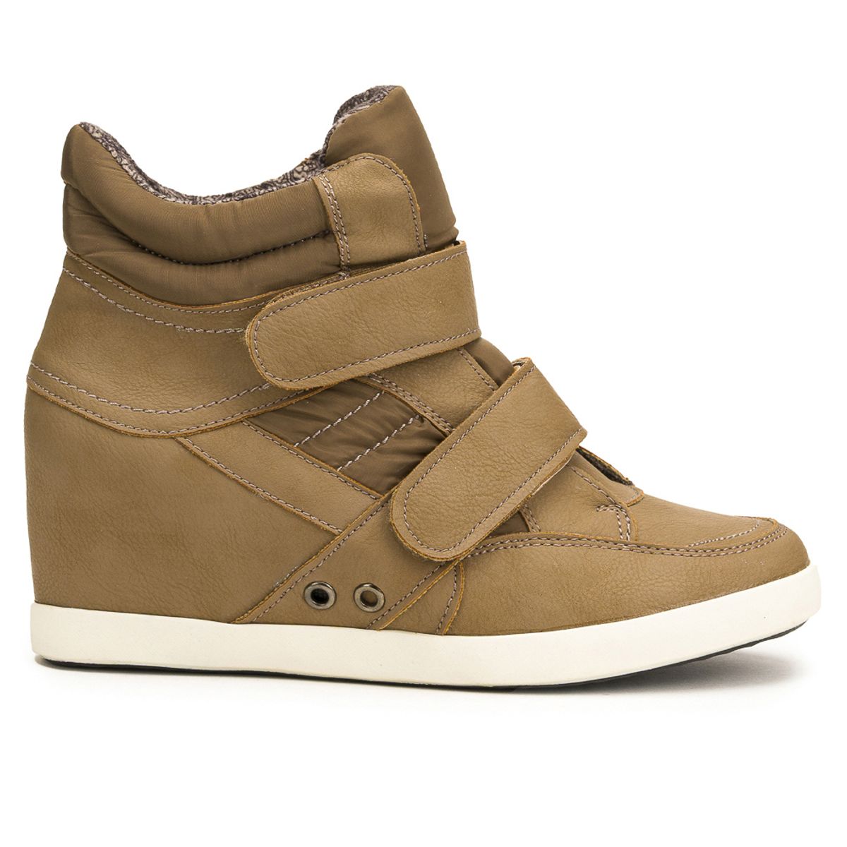 CARBIN - Zapatilla Mujer Beige Leia Carbin