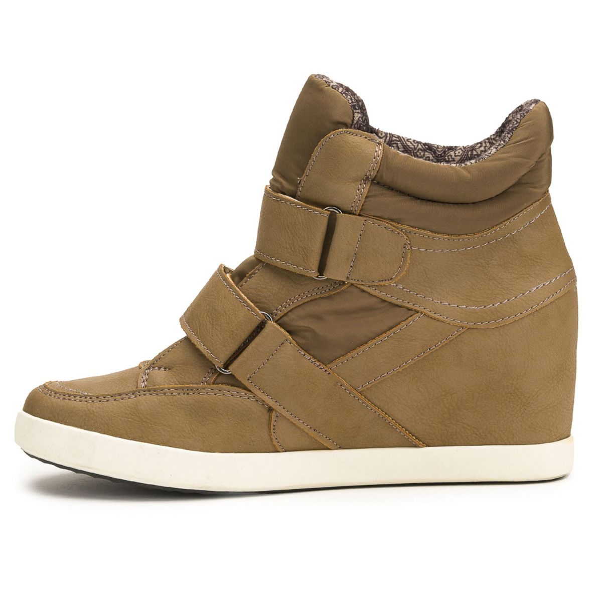 CARBIN - Zapatilla Mujer Beige Leia Carbin