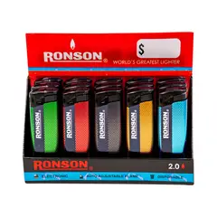 RONSON - Pack Caja Encendedores 2.0 Electricos x 15 unds