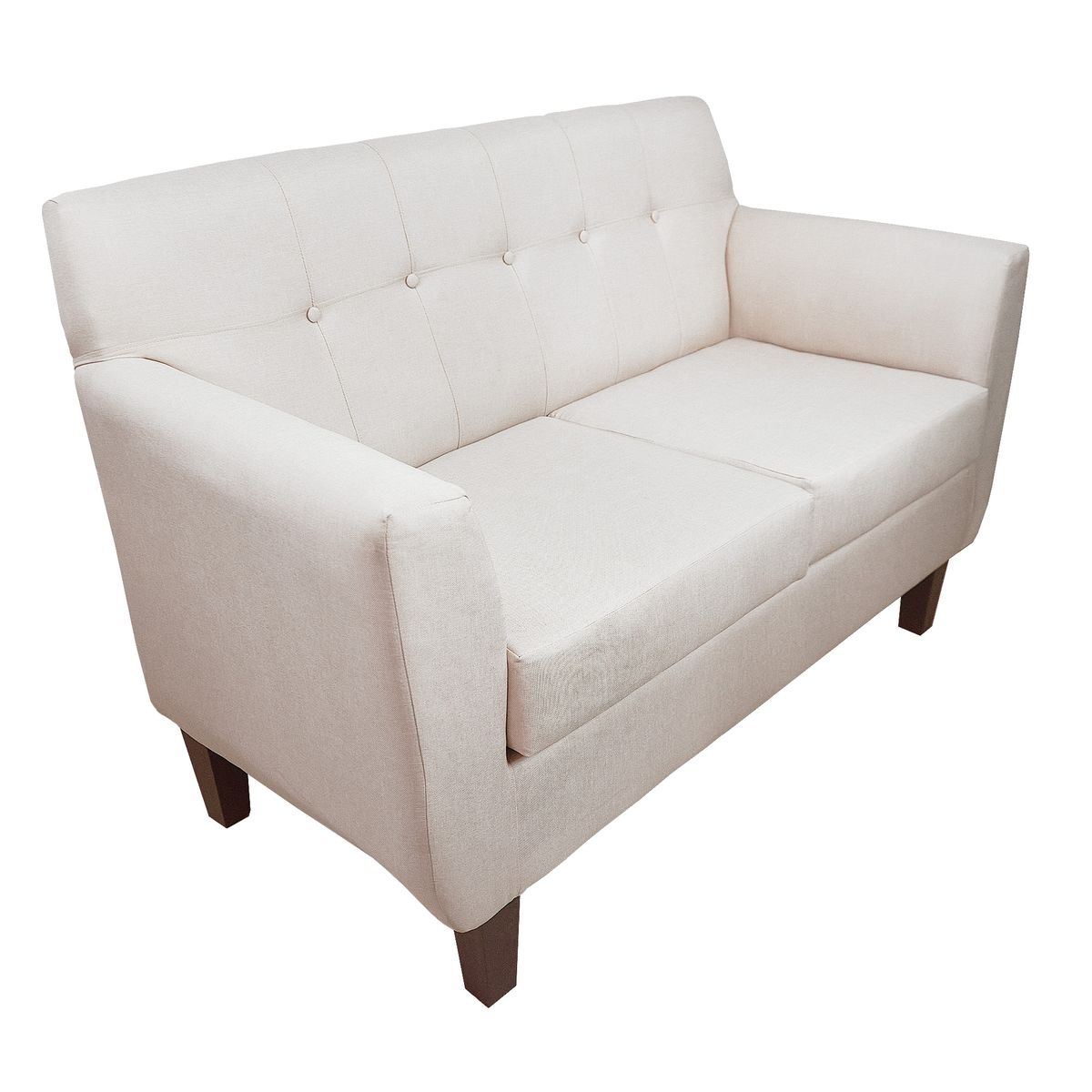 CHILENA CASAGRANDE - SOFA 2 CUERPOS  DORMENDO  LINO BEIGE