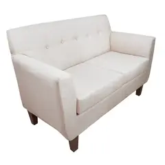 CHILENA CASAGRANDE - SOFA 2 CUERPOS DORMENDO LINO BEIGE