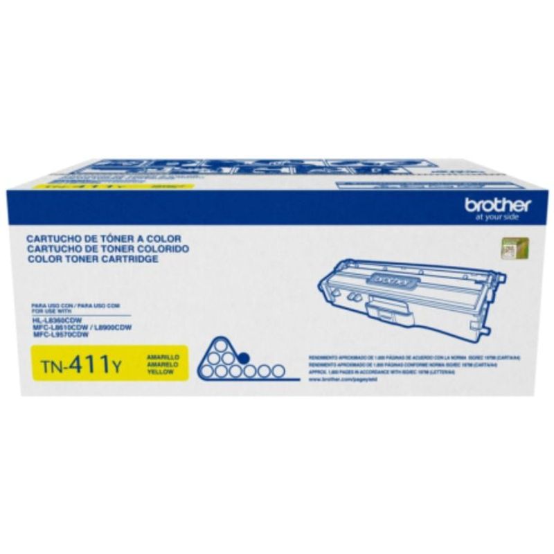 BROTHER - Cartucho de toner TN-411Y Amarillo