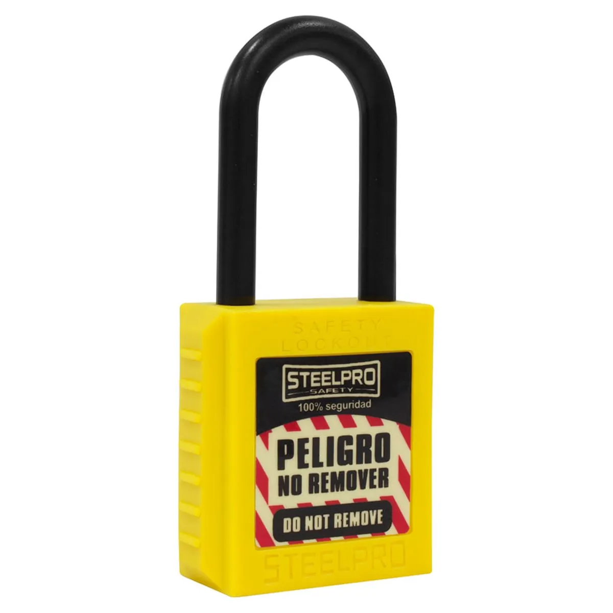 STEELPRO - Candado Steelpro Dieléctrico Amarillo