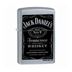 ZIPPO - Encendedor Jack Daniel’s Label Design Plateado ZP24779