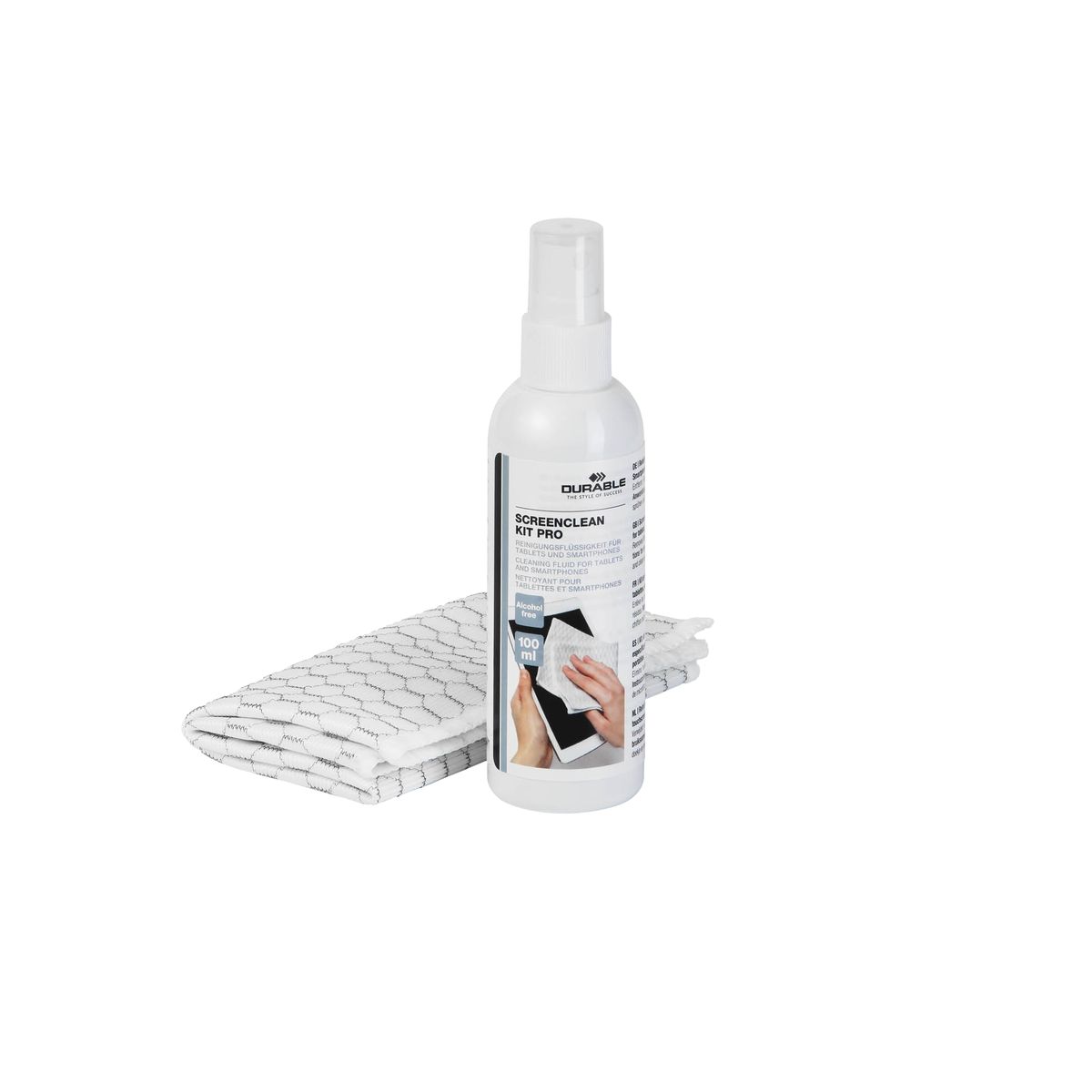 DURABLE - Kit Limpieza Pantallas Tactiles Durable