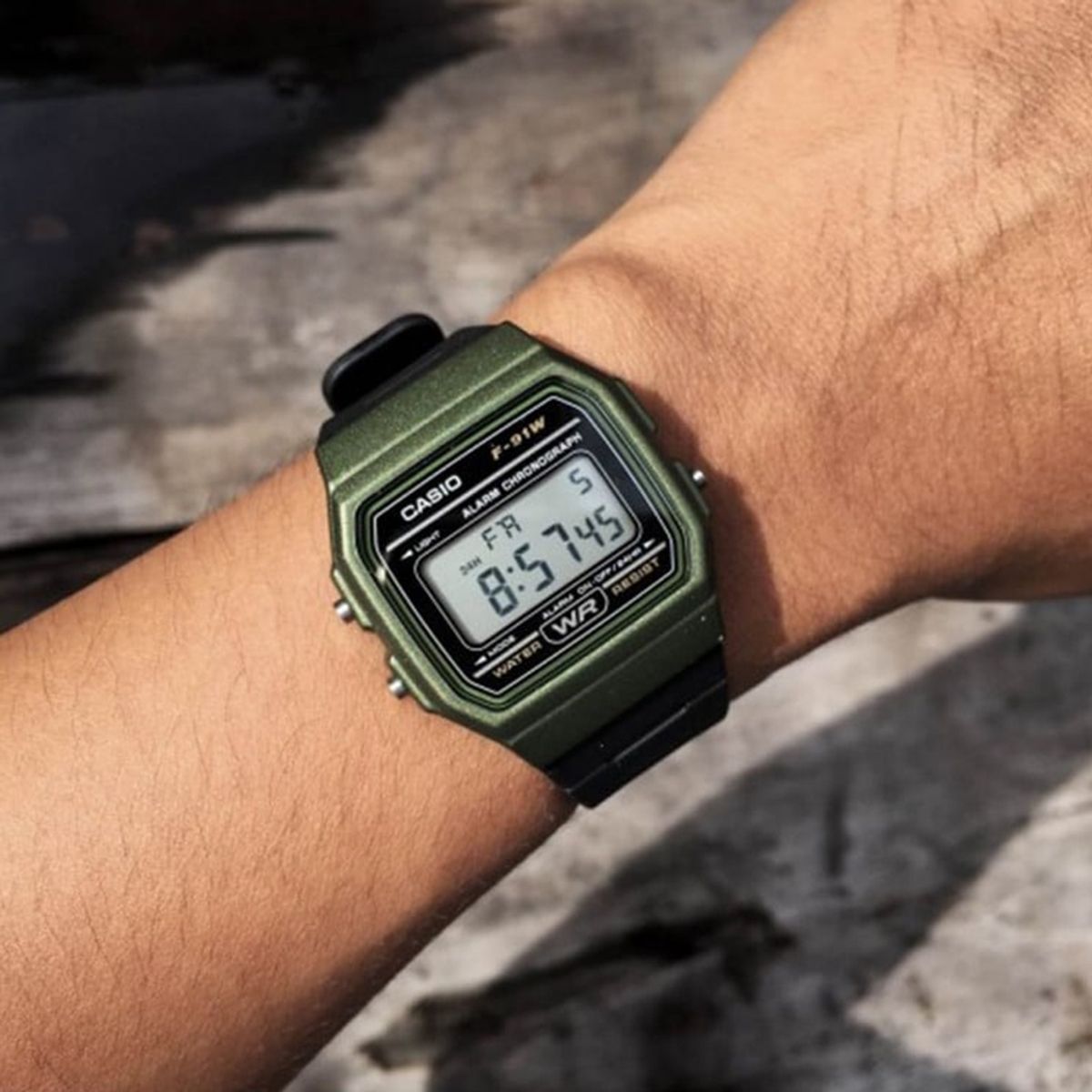 CASIO - Reloj Hombre Casio F-91WM-3ADF