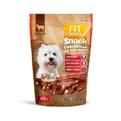 FIT FORMULA - Comida snack cordero perro mascota 400 g