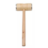 Martillo De Carne Doble Cara Mango Madera Mazo De Carne.