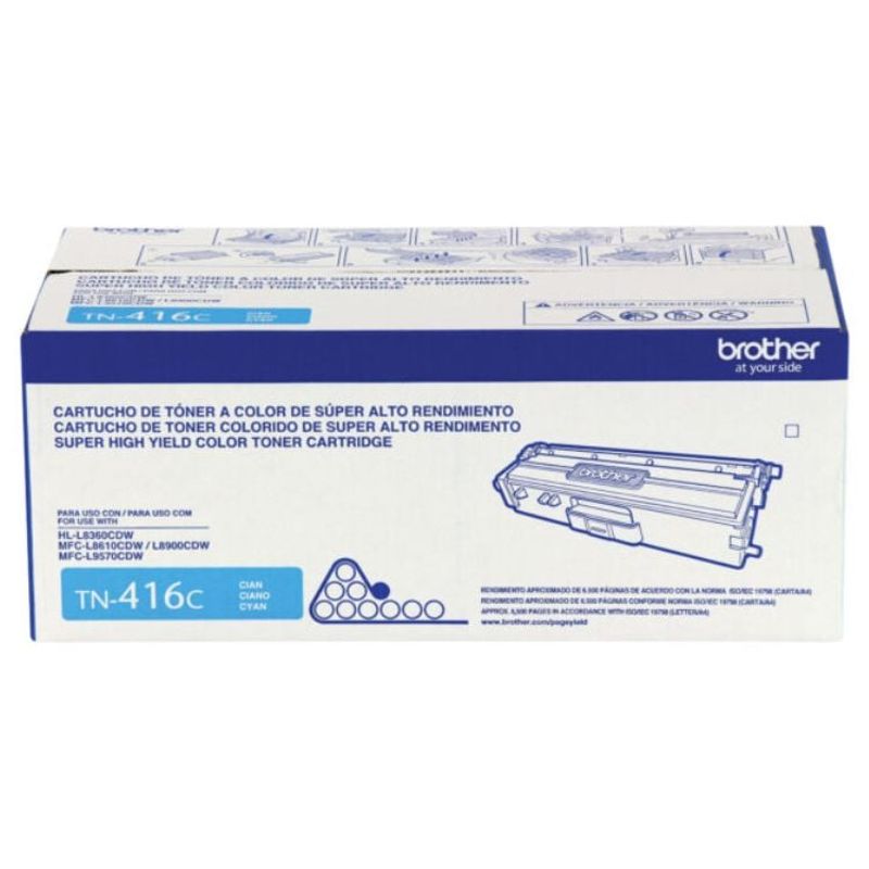 BROTHER - Cartucho de toner TN-416C Cyan
