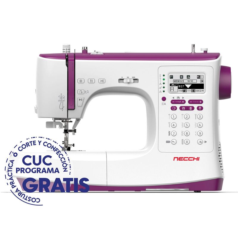 NECCHI - Máquina de coser Necchi  NC-204D