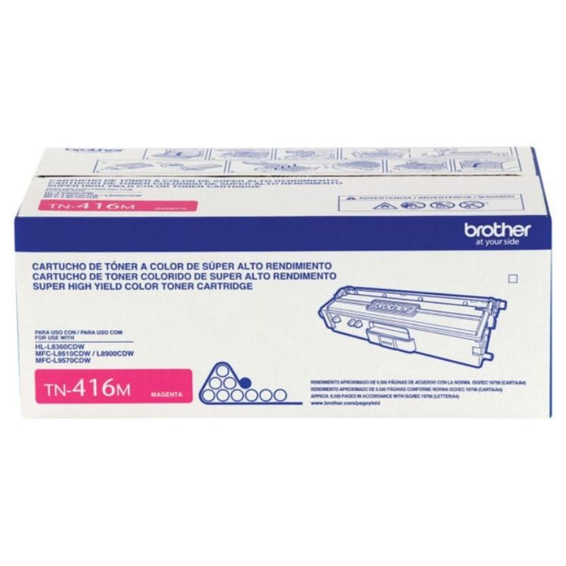 BROTHER - Cartucho de toner TN-416M Magenta