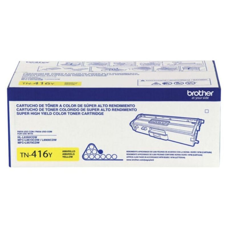 BROTHER - Cartucho de toner TN-416Y Amarillo