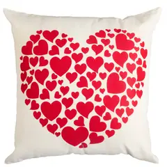 SUEÑO BLANCO - FUNDA PARA COJIN 45X45 LATIDOS DE AMOR II