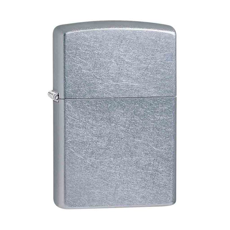 ZIPPO - Encendedor Zippo Lighter Street Chrome Plateado