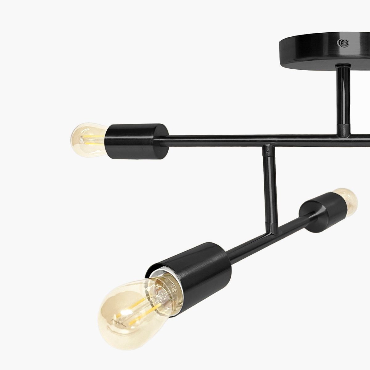 FORM DESIGN - Lámpara de Techo Lexie x4 Negro Form