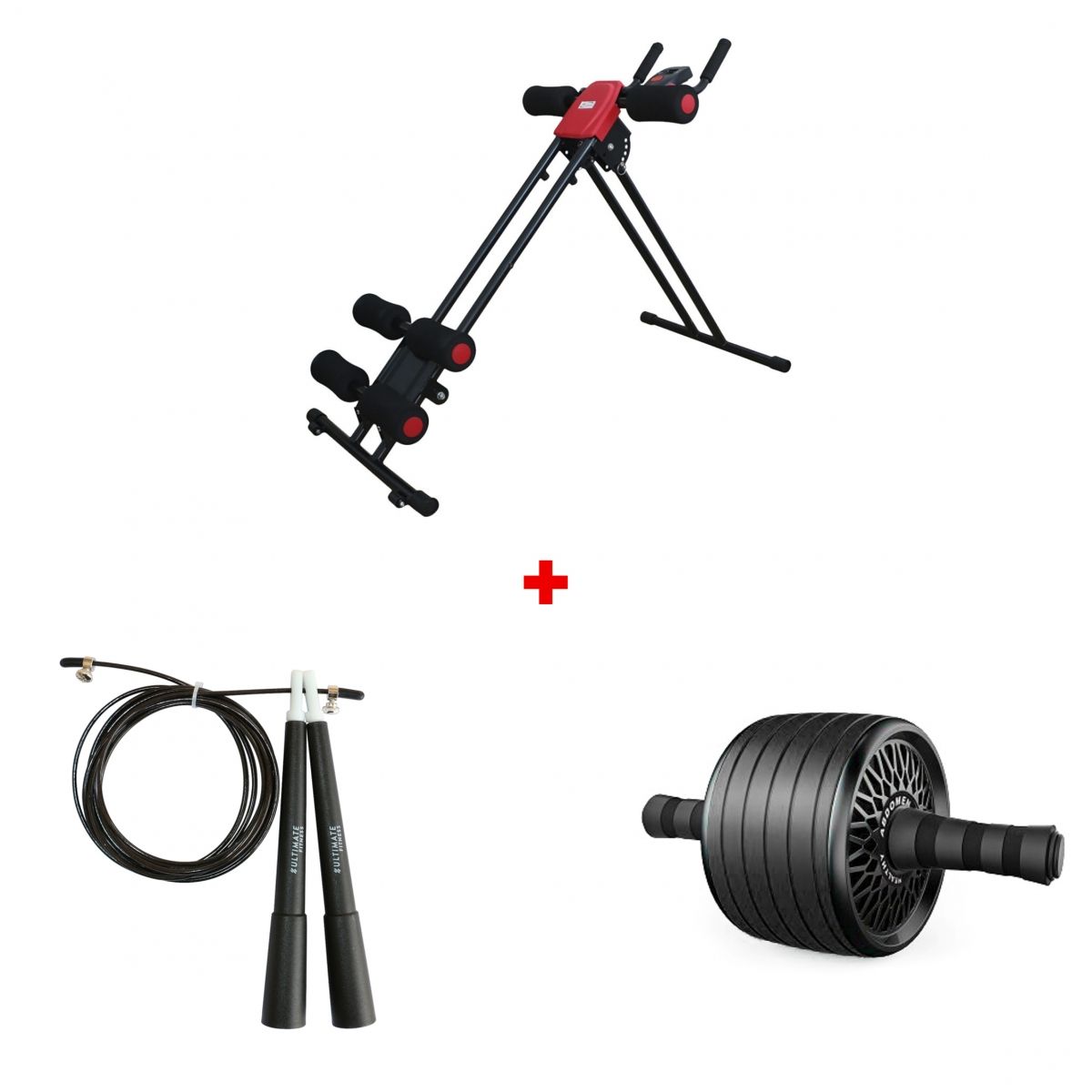 ULTIMATE FITNESS - MÁQUINA ABDOMINALES 5MSRUEDA ABDOMINALES ESCUERDA SALTO S