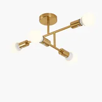 Lámpara de Techo Lexie x4 Bronce Form