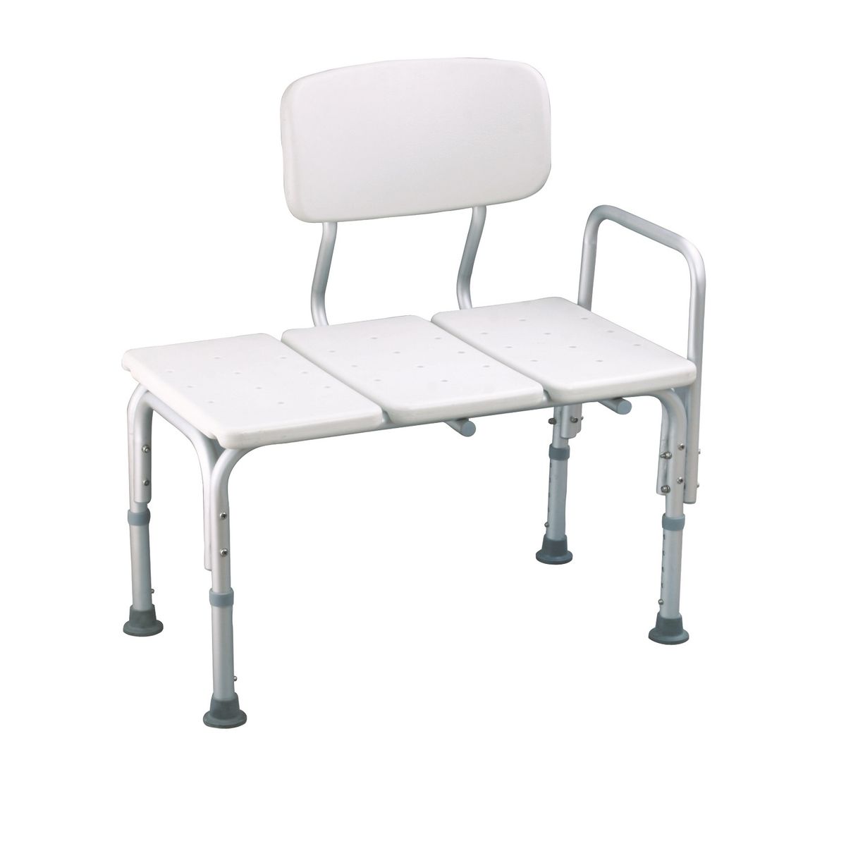 FIRST CARE - SILLA DE DUCHA DE TRANSFERENCIA CON RESPALDO PARA BAÑO