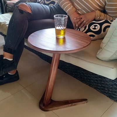 Imagen 2 del producto Mesa Lateral Metz Nogal Medio 40x40x50 cm