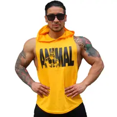 ADEMAN - Polera Musculosa Animal con Capucha