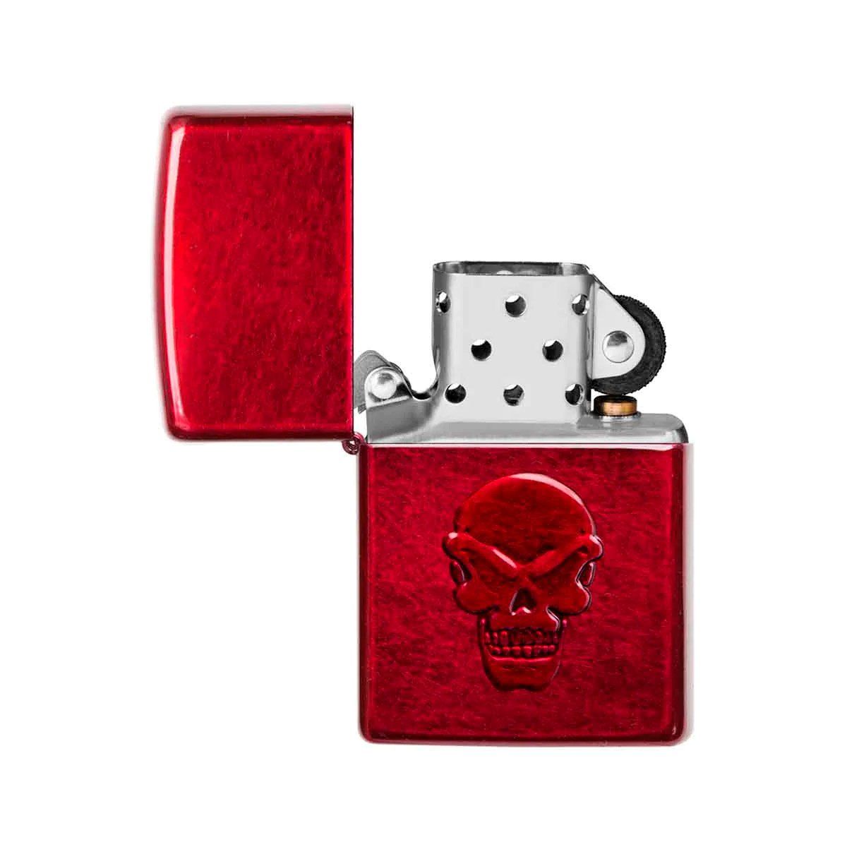 ZIPPO - Encendedor Zippo Red Doom Calavera Rojo ZP21186