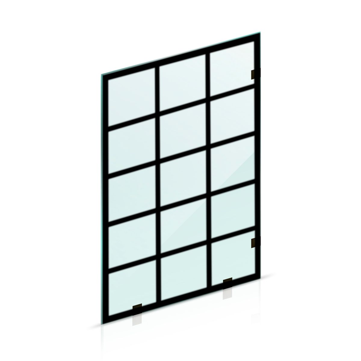 DELL ORTO - Shower Door vidrio templado con Impresión Digital 90x190 cm - Varese