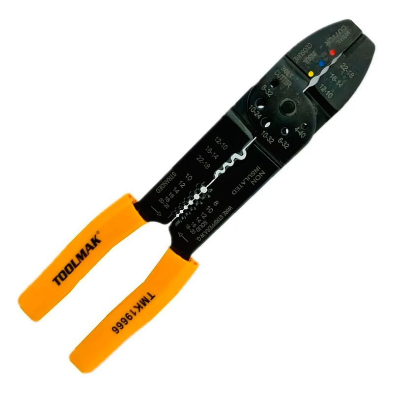 GENERICO - Alicate Pelacable 9 Pulgadas Toolmak Tmk19666