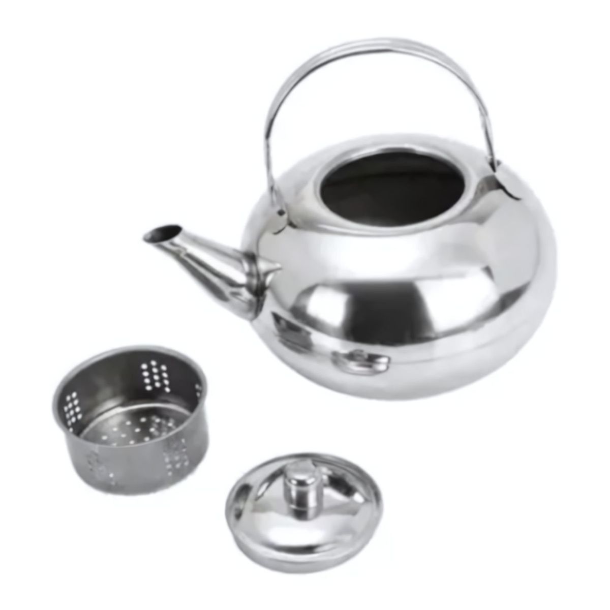 GENERICO - Tetera 009l Acero Inoxidable Con Filtro Té Infusiones Agua