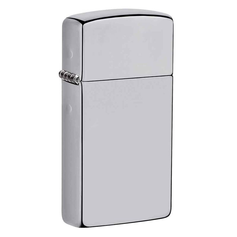 ZIPPO - Encendedor Zippo Lighter Slim High Polish Chrome Plateado