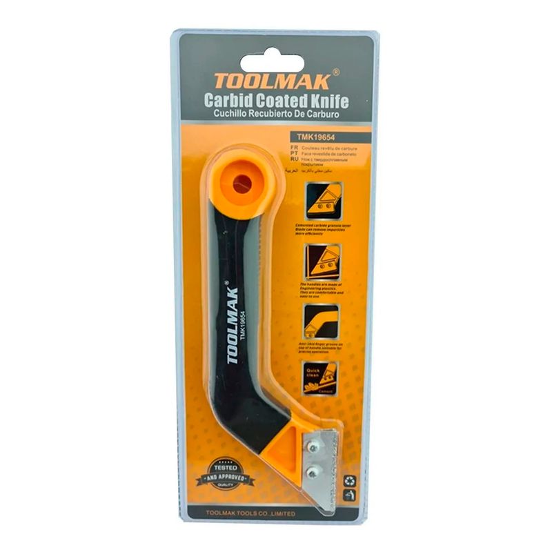 GENERICO - Raspador Espatula Removedor De Frague Carburo Toolmak