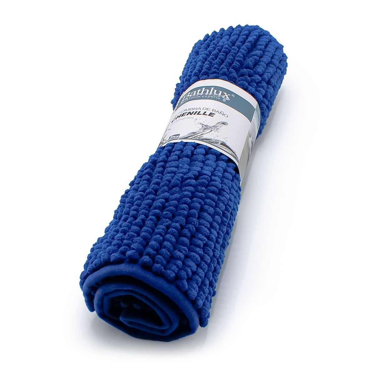 NEWTREE - Alfombra Antideslizante De Baño Azul