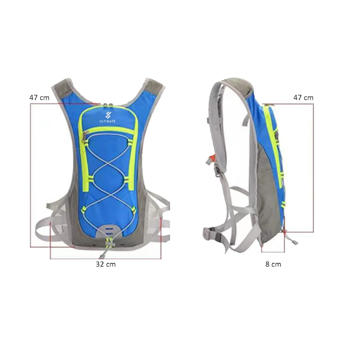 ULTIMATE FITNESS - MOCHILA MH2 - 12L AZUL
