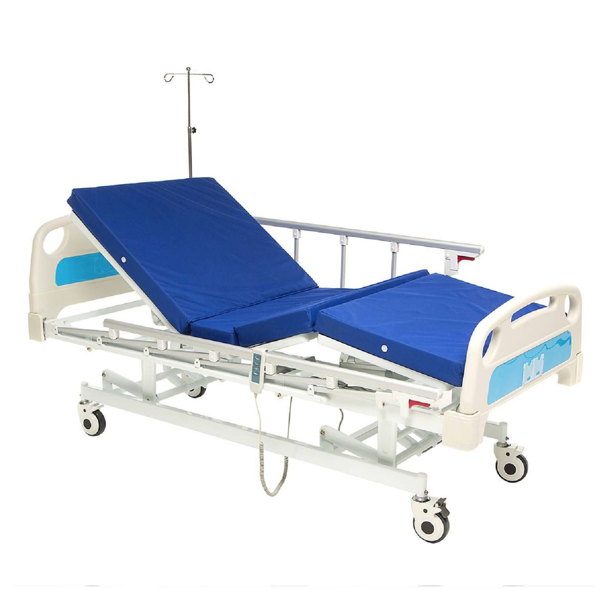 FIRST CARE - COLCHÓN CAMA CLÍNICA 4 PLIEGUES CON ORIFICIO