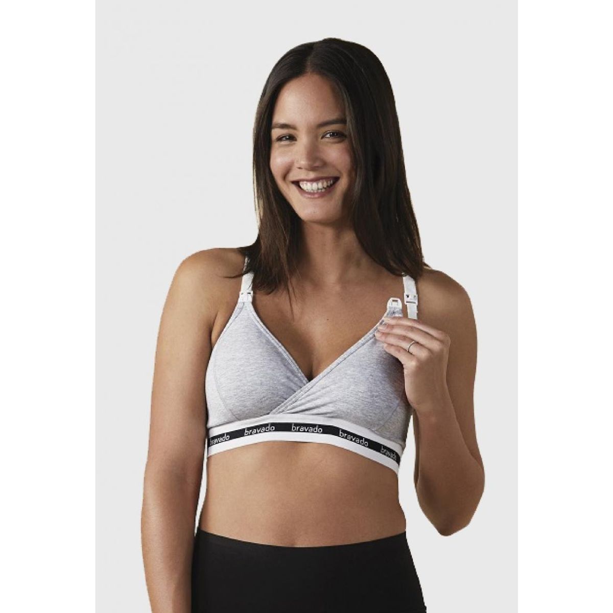 BRAVADO DESIGNS - Sosten De Lactancia Original Gris 