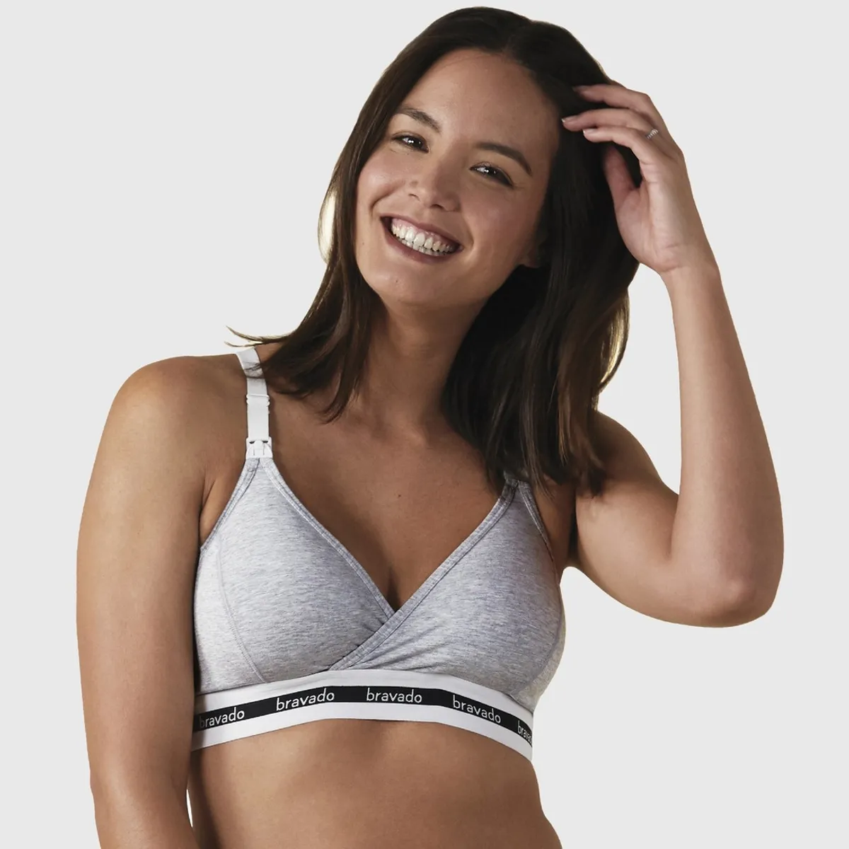 BRAVADO DESIGNS - Sosten De Lactancia Original Gris 