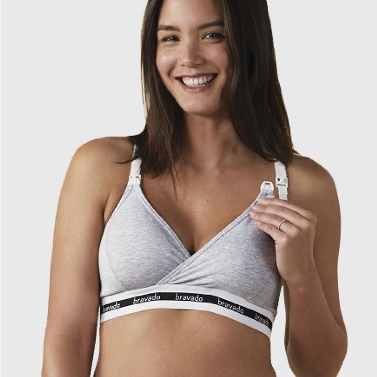 BRAVADO DESIGNS - Sosten De Lactancia Original Gris 