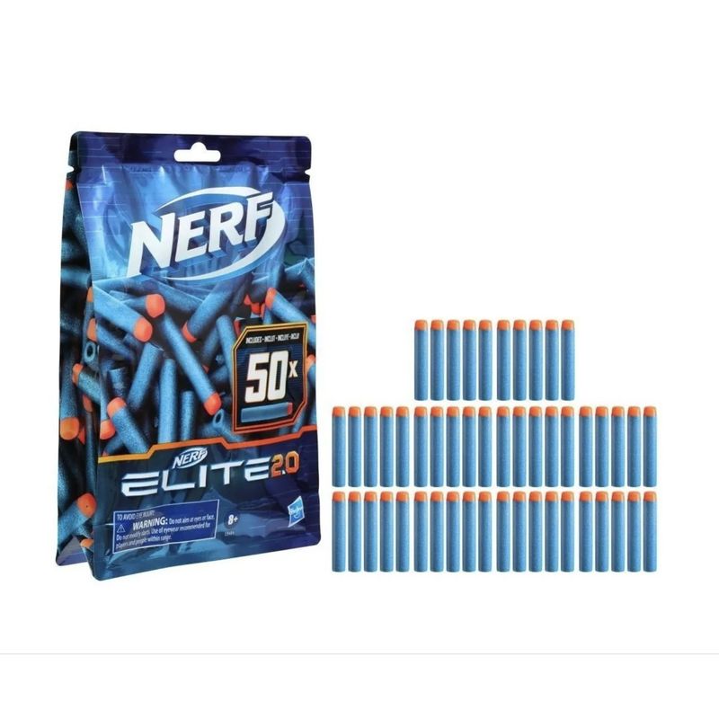 NERF - Nerf Pack 50 Dardos Elite 2.0 - Hasbro
