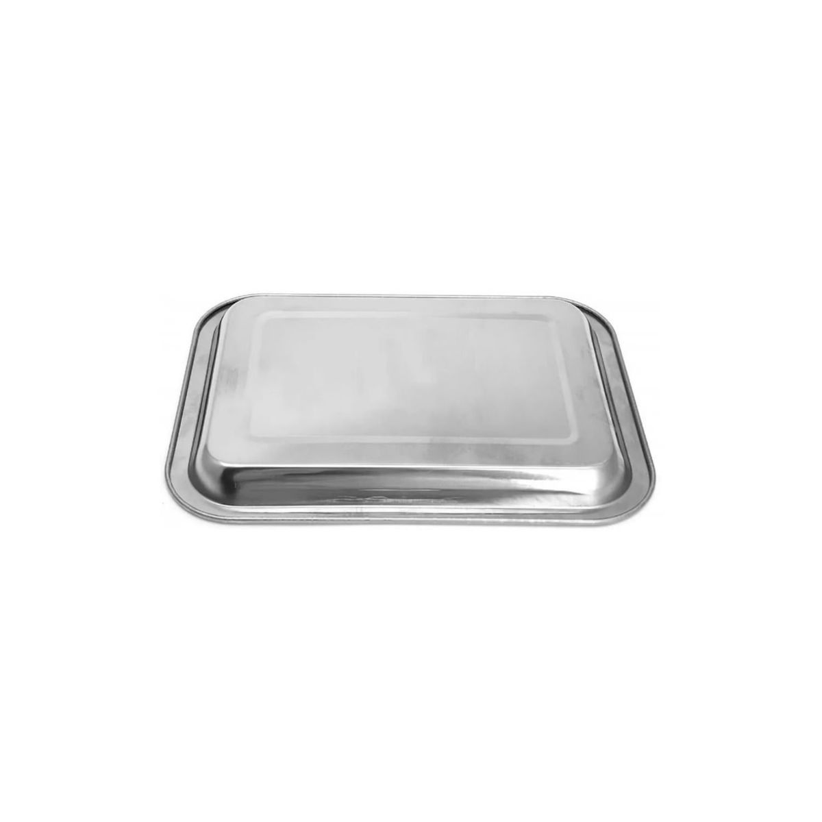 GENERICO - Bandeja Rectangular Fuente De Horno Acero Inoxidable