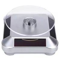 Exhibidor Mostrador Joyas 360 Giratorio Panel Solar