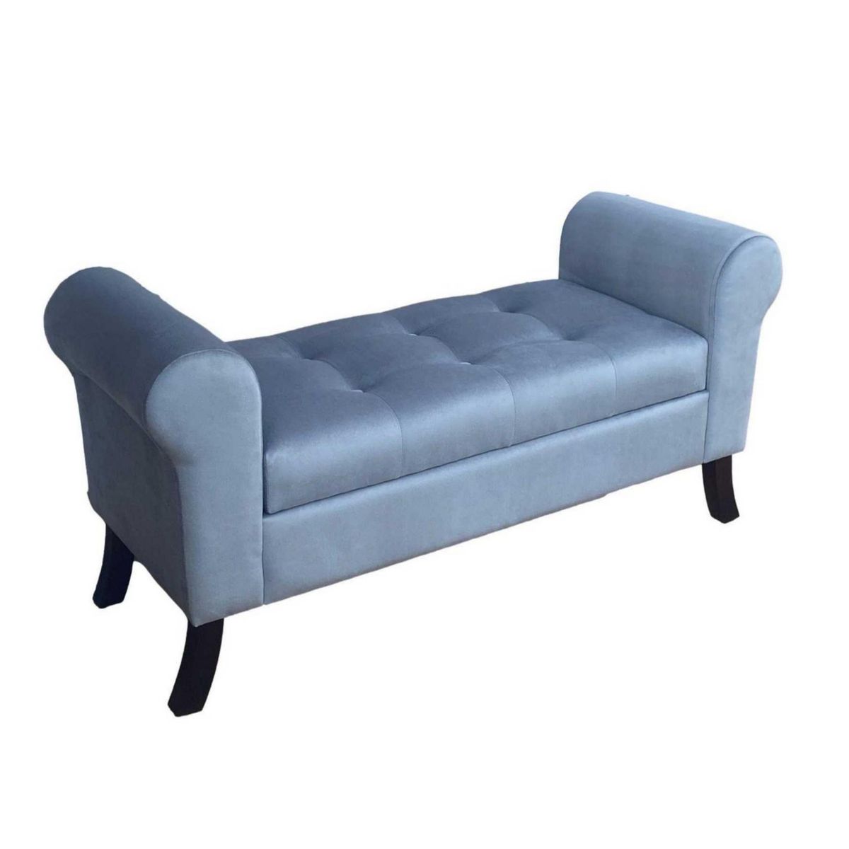 GENERICO - Banqueta Baúl Alejandria Color Gris