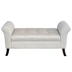 GENERICO - Banqueta Baúl Verona Color Beige