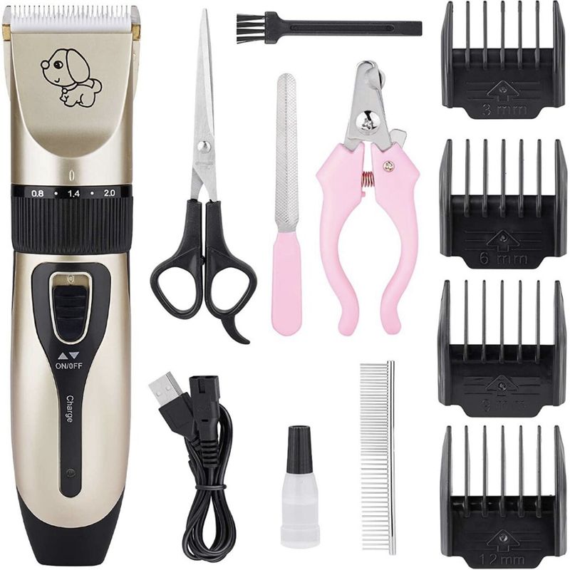 GENERICO - Maquina Corta Pelo Perros Cortadora Usb Accesorios