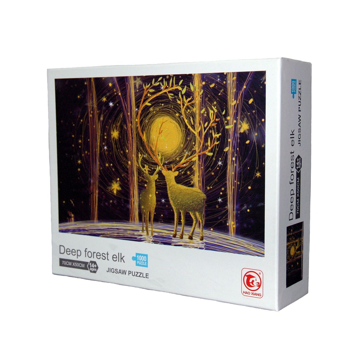 VARIOS - Puzzle Rompecabeza 1000 piezas diseño Deep forest elk