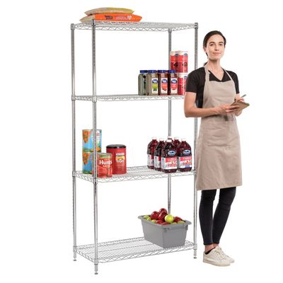 Imagen 2 del producto Estante 90x45x180 cm Acero Cromado ProChef. Capacidad 480 kg