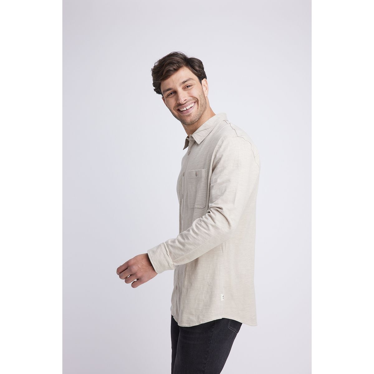 PANAMA JACK - Camisa ML Zaragoza Arena Panama Jack