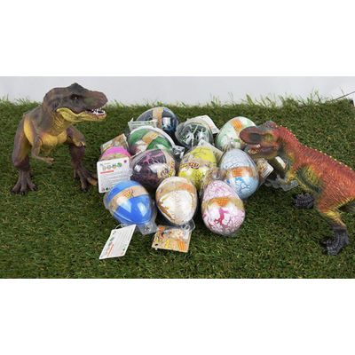 Imagen 2 del producto 12pack Huevos Sorpresas Dinosaurios Que Crecen En Agua 8cm