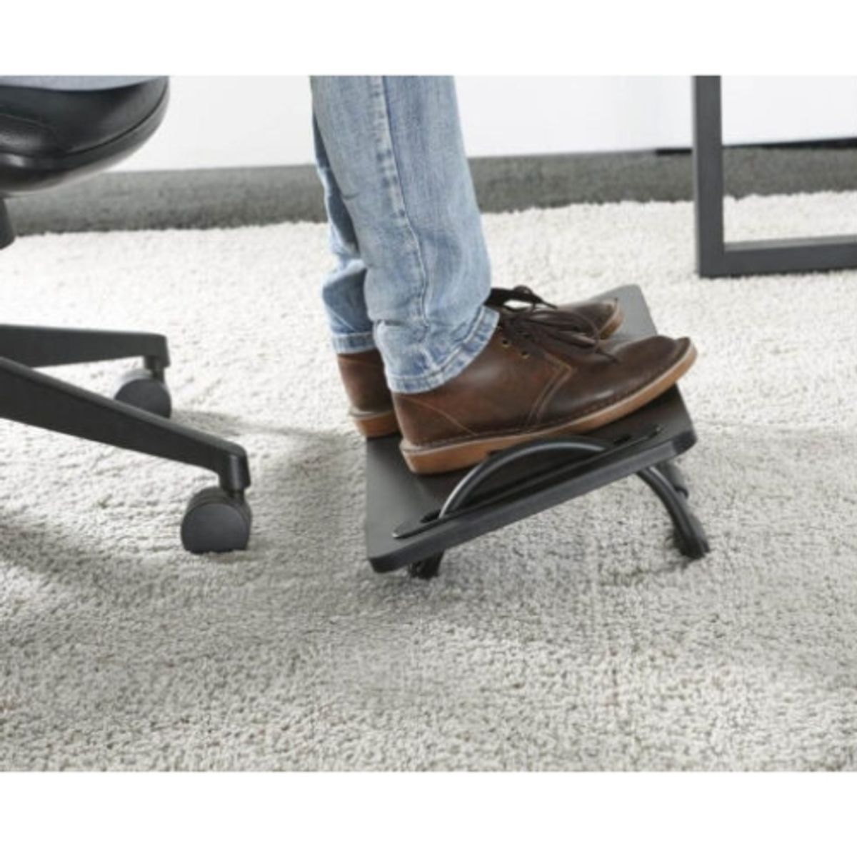 ERGOSTORE - Reposa pies  Apoya pies ergonómico FR-07S / Apoya pies ergonómico