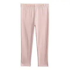 GAP - Calzas Estampadas Algodón Organico Toddler Rosa Pálido