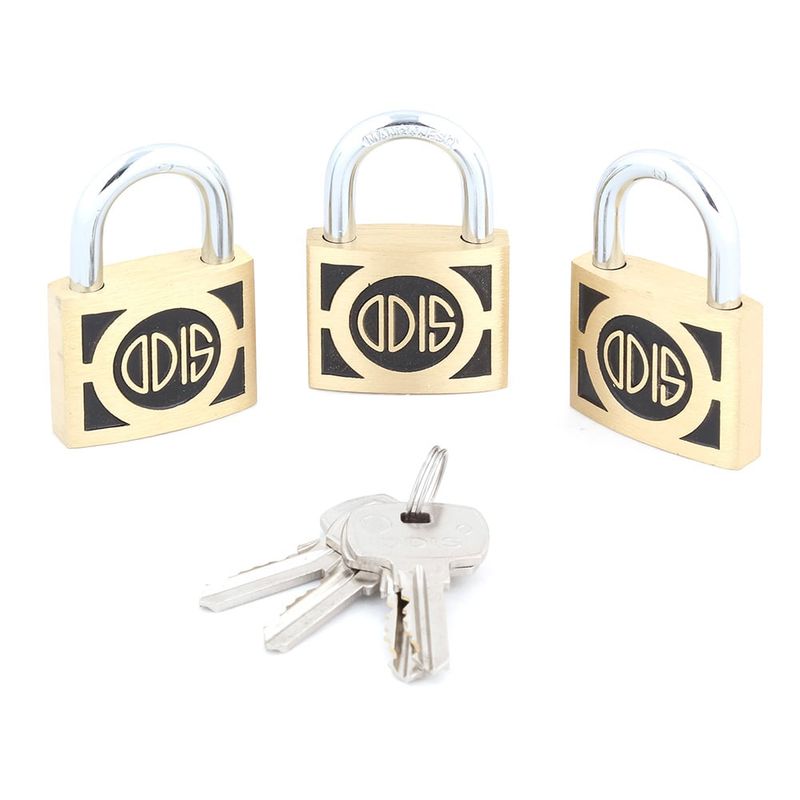 ODIS - Pack 3 Candados Odis 340 40mm Llaves Iguales