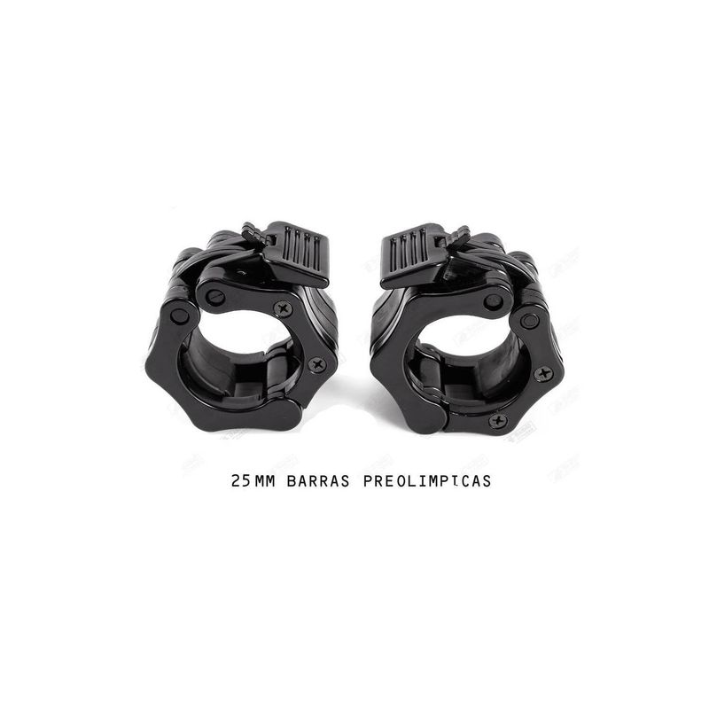 BASKO FITNESS - Fitness Collarin Barra Pre Olimpica Lock Jaw